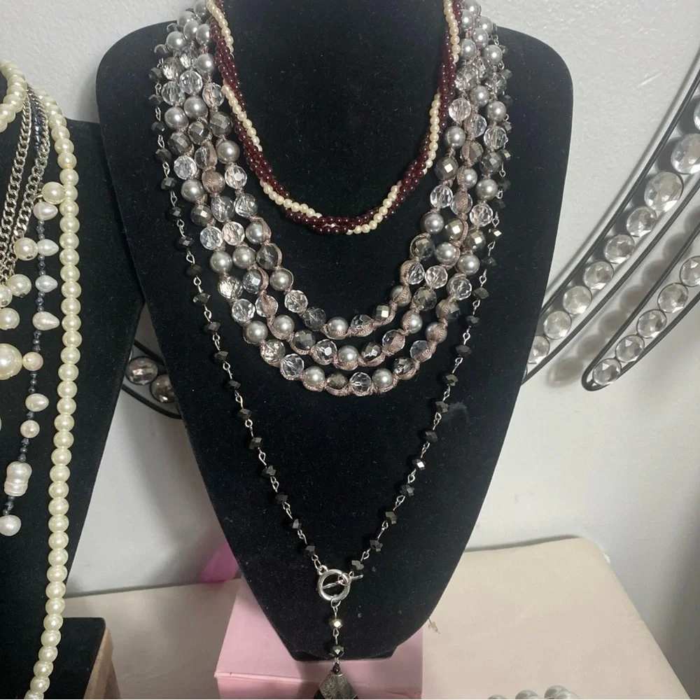pearl glass jewelry lot#566 - Picture 8 of 11